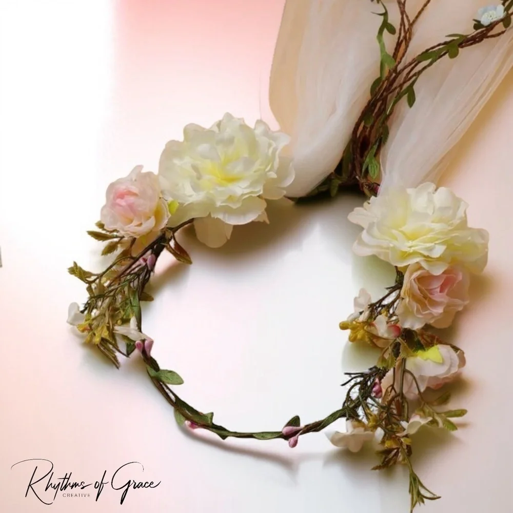 Blooming Beauty: The Woodland Goddess Headpiece, Flower Crown